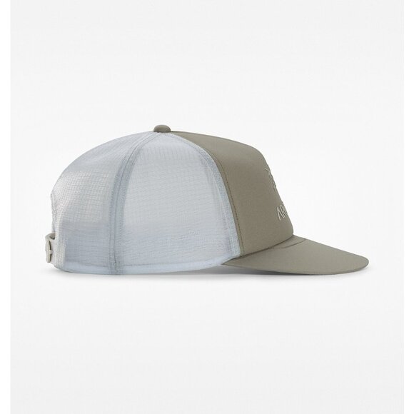 *BRAND NEW w/ TAGS!* Arc'teryx Logo Flat Brim Trucker Hat in Forage (Olive) - Picture 2 of 4